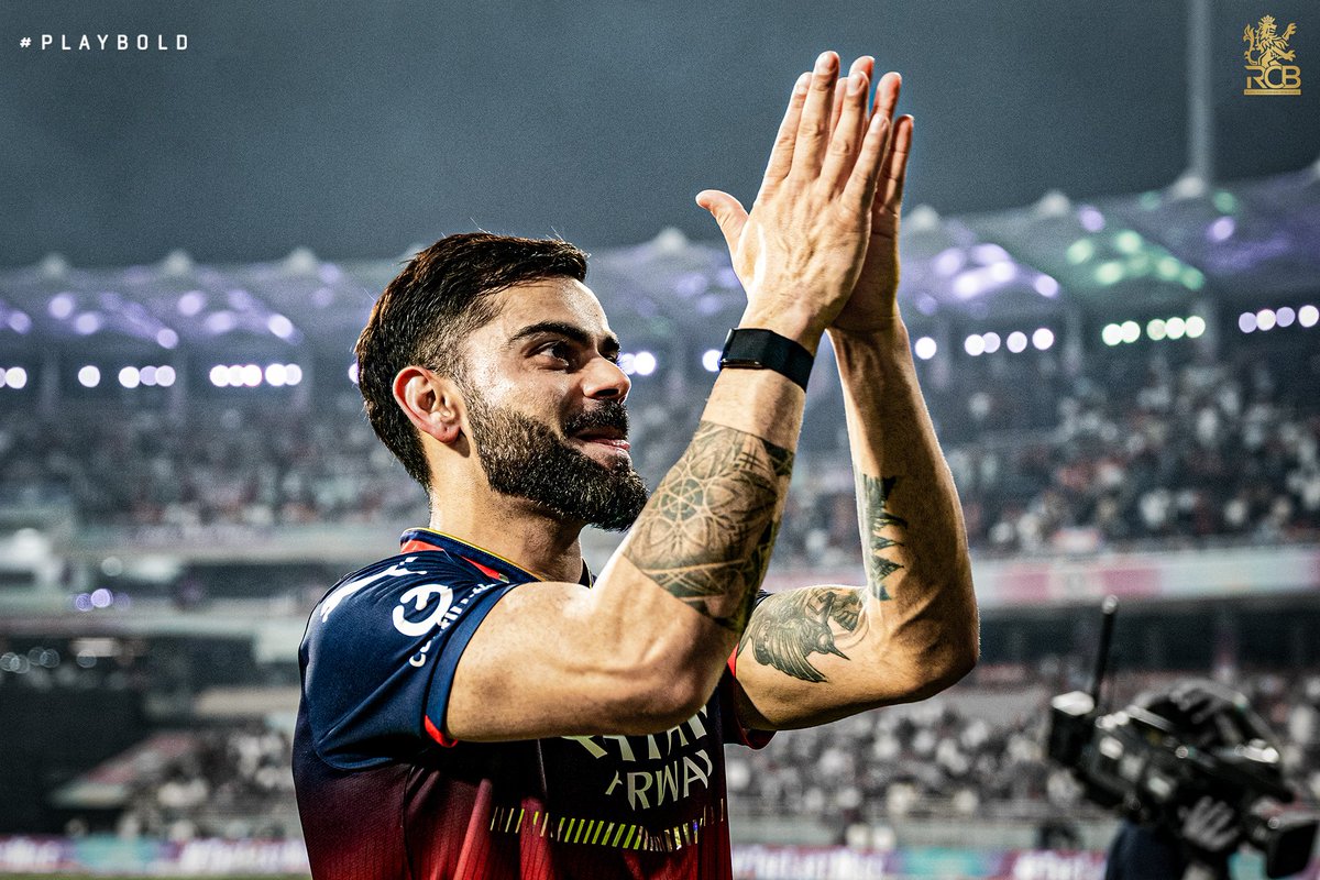 Rise and shine, 12th Man Army. 🫶

The sun feels a little warmer today, the King’s birthday glow is in the air. ☀👑

#HappyBirthdayViratKohli #PlayBold #ನಮ್ಮRCB