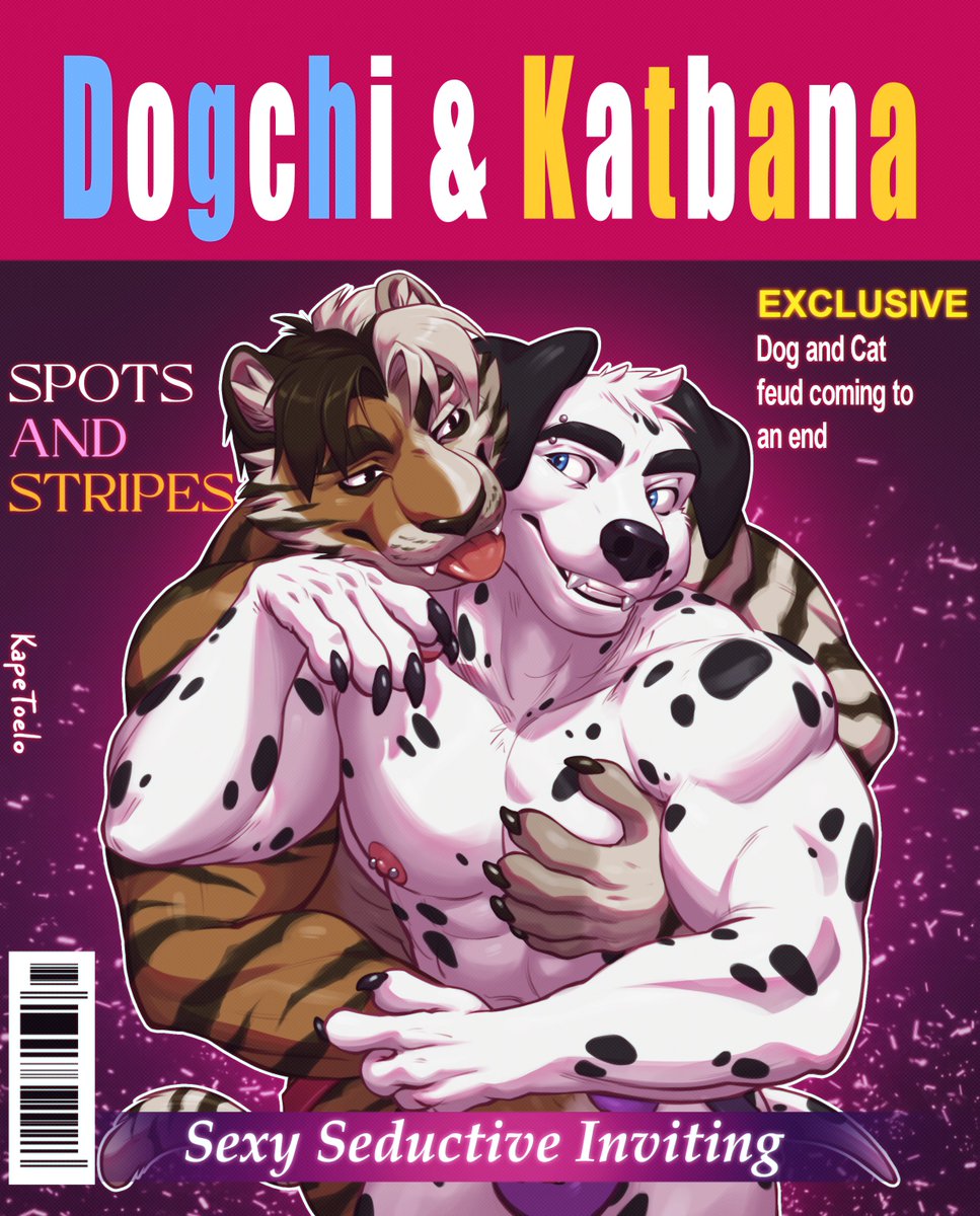 Commission to <a href="/EseGueroFurro/">Guero</a> and <a href="/RodHidden/">Rød</a> 
Spicy cover huh