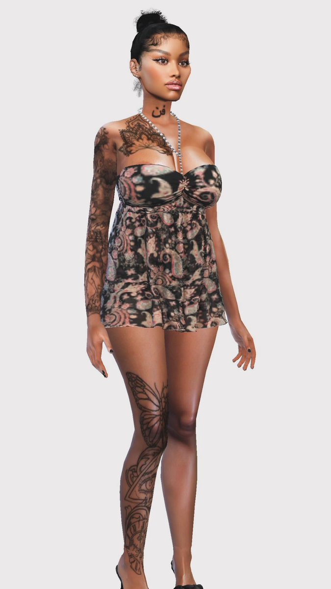 PlaysReese's tweet image. layered tattoos 😍 #sims #sims4 #simscc