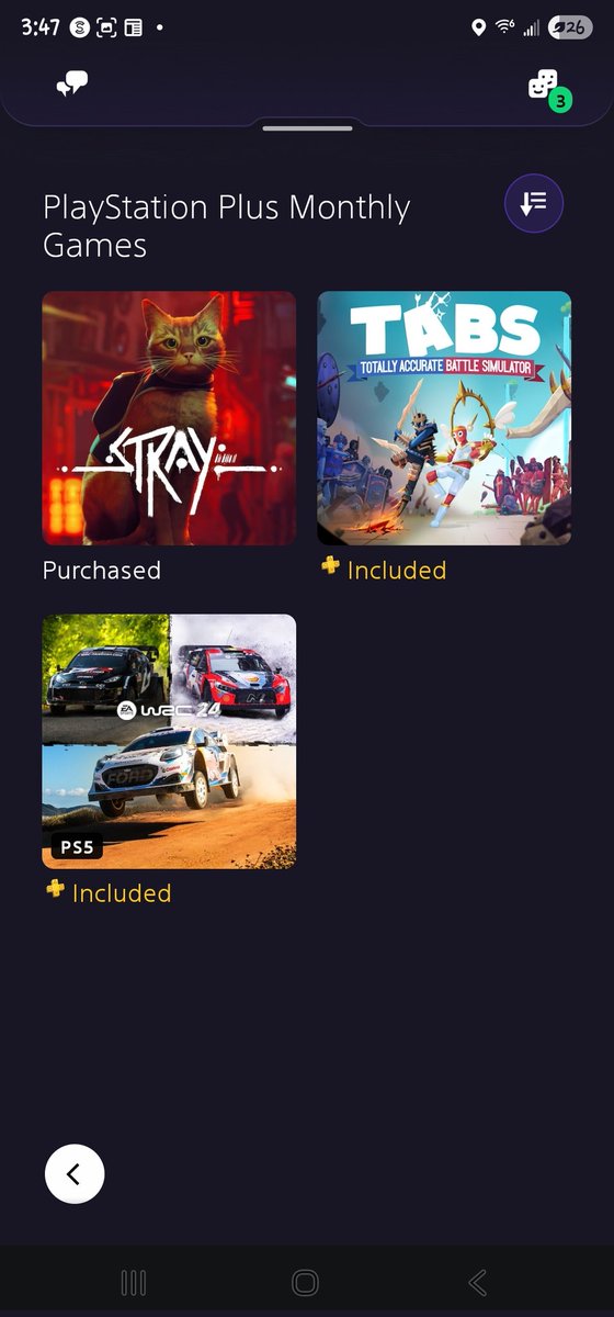 dayzweignore's tweet image. NOVEMBER PS+ MEMBER GAMES 
!!!!

#PlayStationPlus 
#Stray #TABS #WRC24