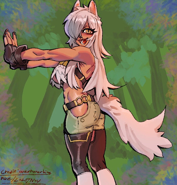 8BitMike2's tweet image. #art #digitalart #ilustration #overtonerhine - this was a pretty fun master study!