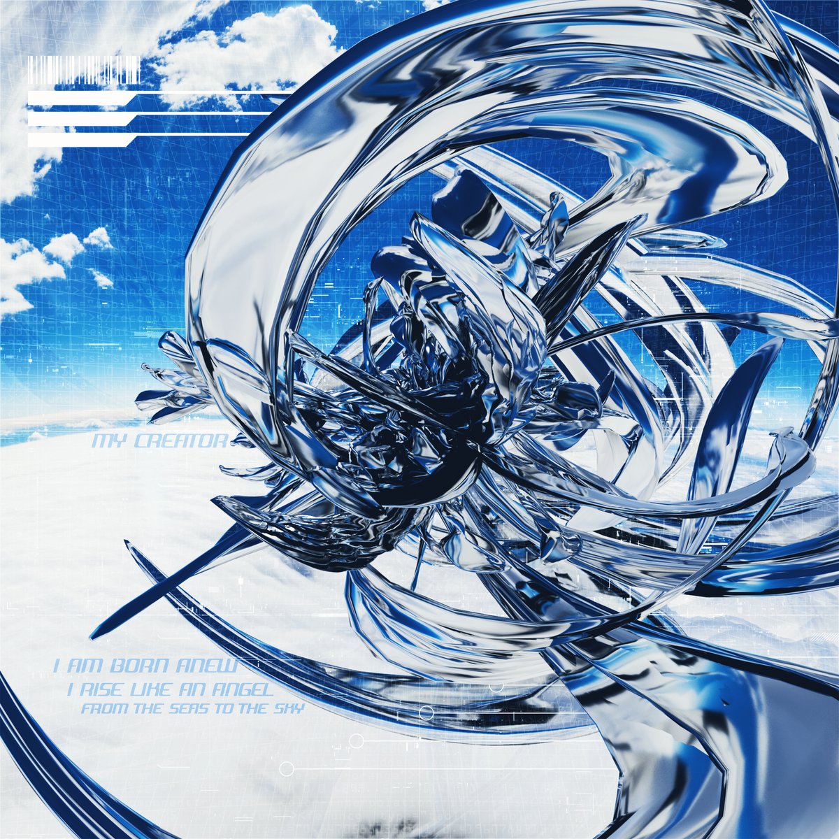 aelysy2k's tweet image. Well damn this one&apos;s doing numbers so here&apos;s more art without AI #art #metalheart #depthcore #neoy2k #y2k