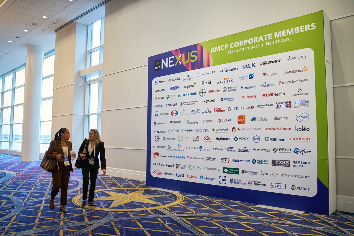 amcporg's tweet image. #AMCPNexus wouldn’t have been possible without the incredible support of our corporate members.
Thank you for helping us advance managed care pharmacy together.

Explore corporate membership: hubs.li/Q03RHBz40
#WeAreAMCP #managedcare