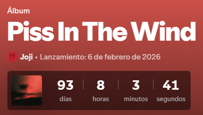 vete a la vrg Joji como 93 dias 💀