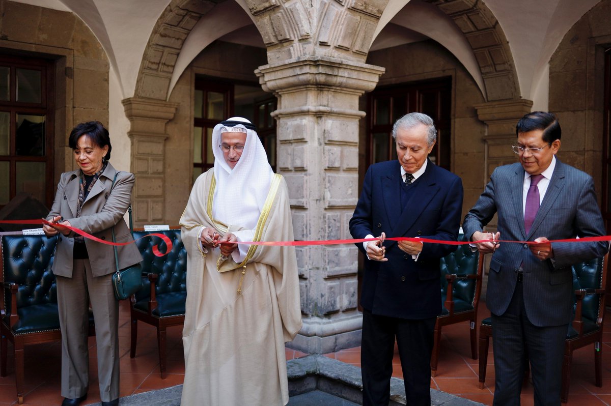 Esta tarde inauguramos la exposición: “KUWAIT-MÉXICO: 50 aniversario del establecimiento de relaciones diplomáticas”, un repaso a cinco décadas de cooperación y amistad entre ambos países. 
Abierta al público del 4 al 14 de noviembre de 2025.   

Les invitamos a visitarla.