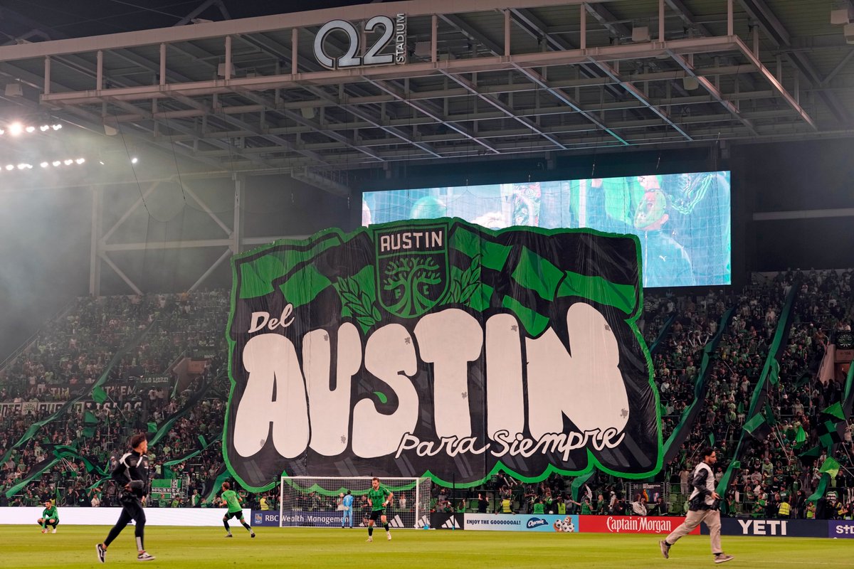 MLS's tweet photo. These TIFOs went hard 🔥 https://t.co/i8pJImihwC