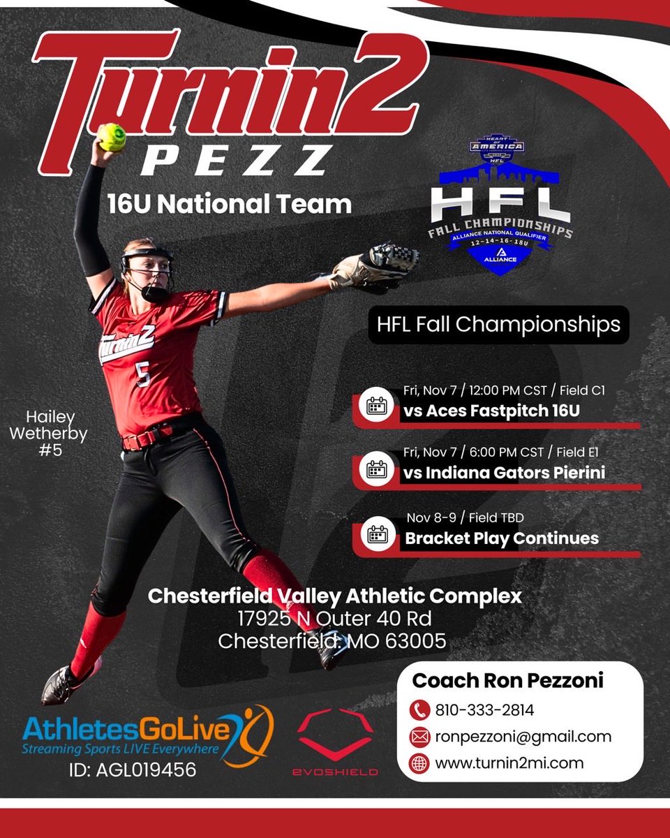 Excited to get back out on the field this weekend with <a href="/Turnin2Pezz/">Turnin2 Pezz</a> at the HFL Fall Championship in Chesterfield MO.  Would love to see you there.