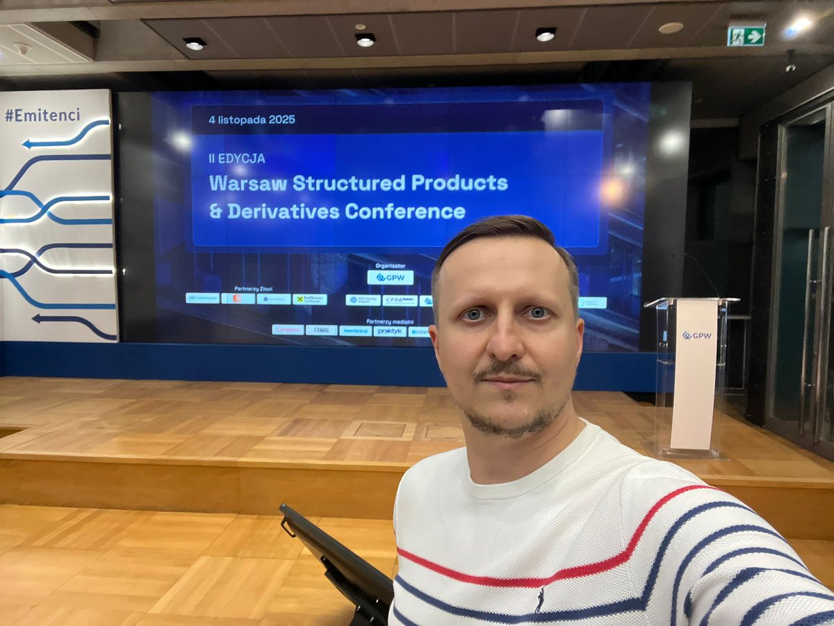 We participated in todays <a href="/GPW_WSExchange/">GPW</a> Warsaw Structured Products and Derivatives Conference. 

It was a great opportunity to learn about current developments and to meet people in the sector. This is very much in line with our company strategy to connect traditional finance