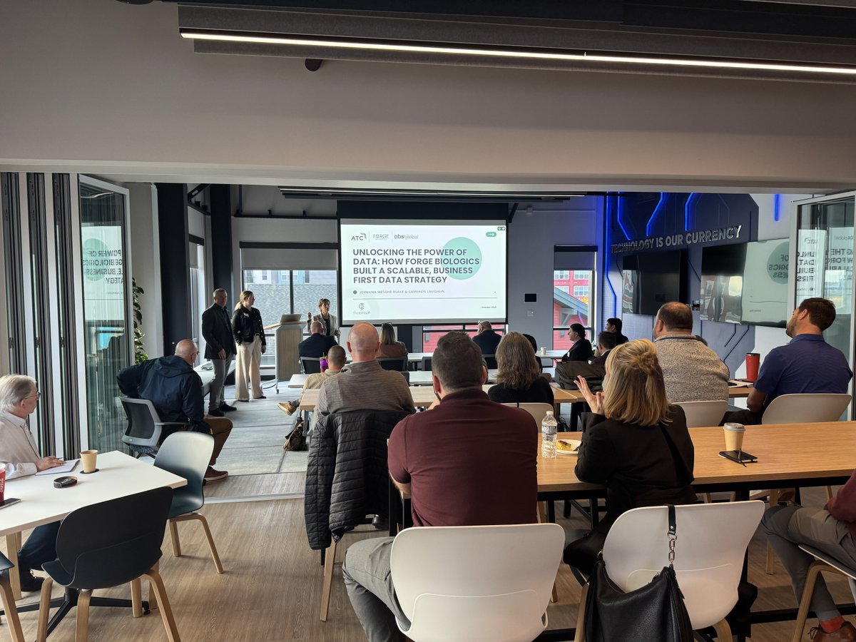 obs_global's tweet photo. What an incredible morning at the Tech Forum: Unlocking the Power of Data! 

Thank you to everyone who joined us at ATC to connect, learn and share insights.

#OBSGlobal #TechForumTuesday #DataInnovation https://t.co/ypmeYtQZ4C