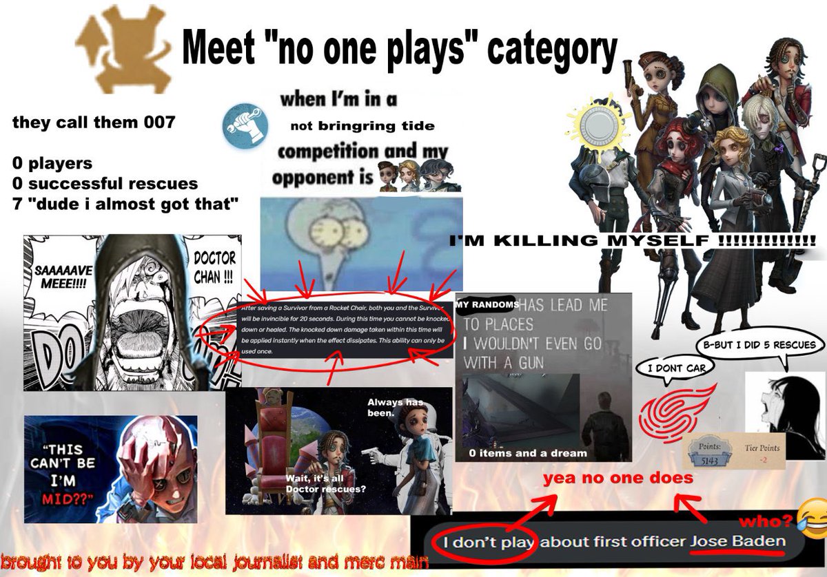 kasuicide's tweet image. this image unironically encouraged me to main rescuers