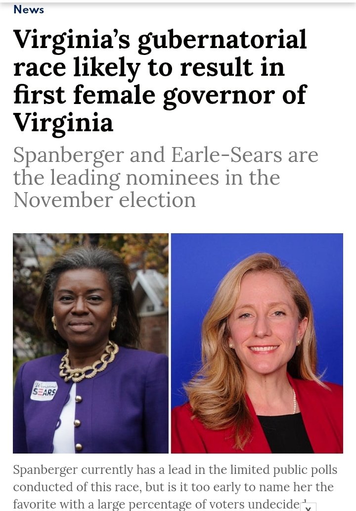 Ms_Betty_Bop's tweet image. Remember how #Dems, #MSM hailed #StaceyAbrams as 1st BLACK FEMALE NOM IN HX?

Where are they now?

#WinsomSears could be 1st BLACK FEMALE GOV IN HX!

They ❤️ hx, especially when it comes to black women...unless she&apos;s a #Rep!

Let&apos;s make hx folks!
Vote #Sears in #VA!

#VoteRed