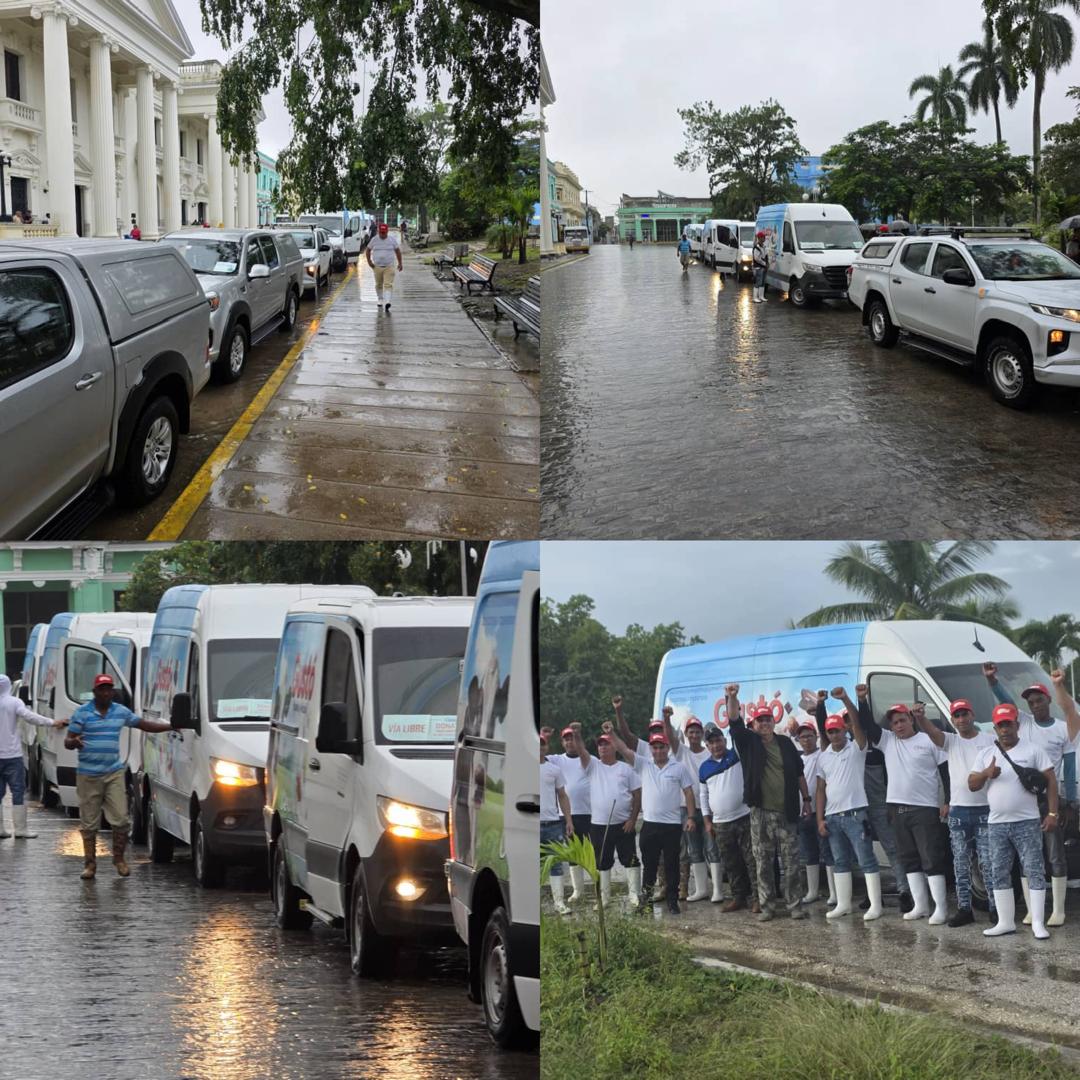 Como parte de la solidaridad entre cubanos, la MIPYME Lácteos Clamanta de #LaHabanaDeTodos, salió en caravana con donativos de alimentos y lencerías, para la provincia Holguín.
#LaHabanaViveEnMí
