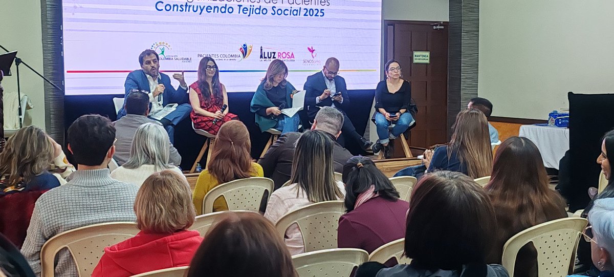 Gran conversatorio q honra la palabra de hace 1 año y medio en este mismo espacio por parte de los honorables representantes del Congreso q han priorizando la voz del paciente y han defendido al sistema de salud de manera contundente. 🙏 <a href="/normahurtados/">Norma Hurtado Sánchez</a> <a href="/AForeroM/">Andrés Forero CD</a> <a href="/JenniferPedraz/">Jennifer Pedraza #100 Ahora Colombia</a>