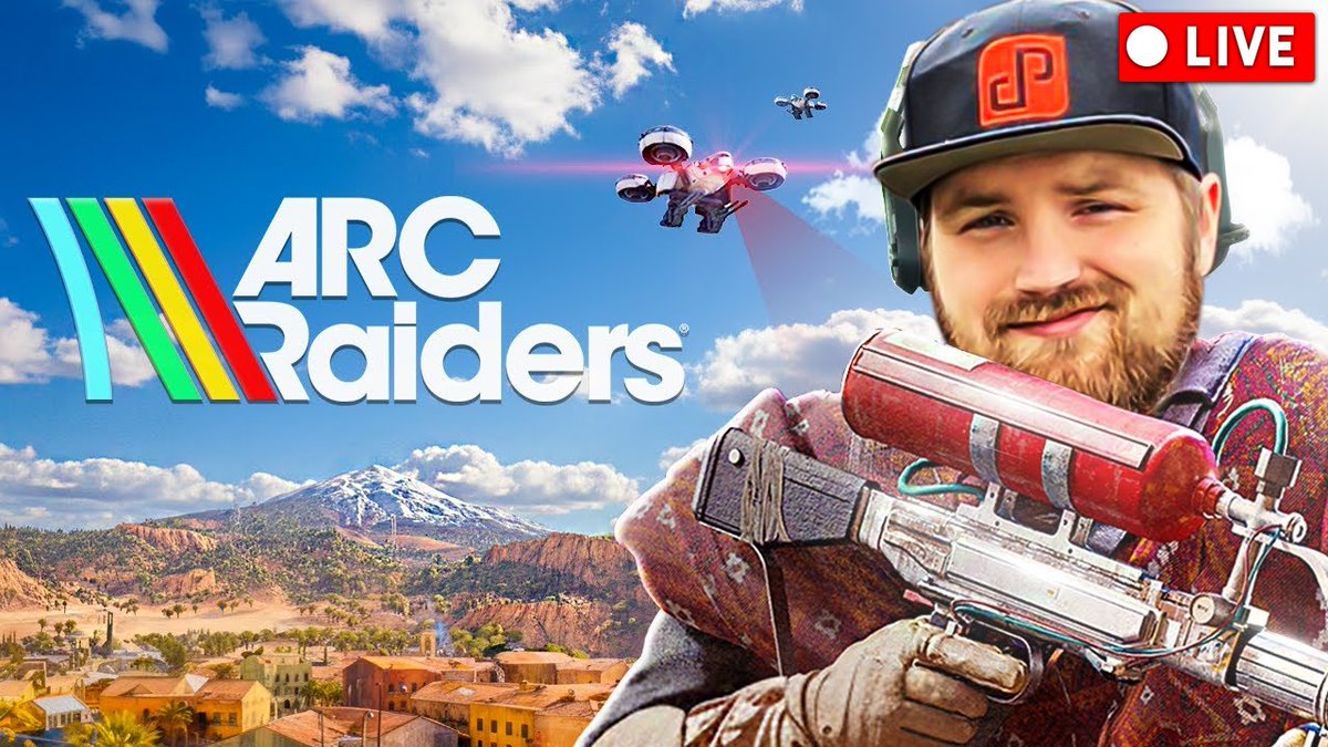 ARC RAIDERS LETS GOOOOO

LIVE NOW - youtube.com/live/FoteEmVPK…

#ArcRaiders