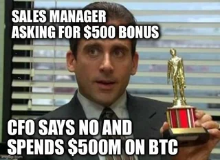 DaDai_Space's tweet image. Crypto meme series:               
No way, chief financial officer
#CryptoAcademy 

#CryptoSignals #Bitcoin #Altcoins #Blockchain #CryptoTrading #HODL #DeFi #NFT #Bullish #BearMarket #TradingTips #CryptoMeme #AltSeason #CryptoCommunity #DayTrading #Web3 #ETH