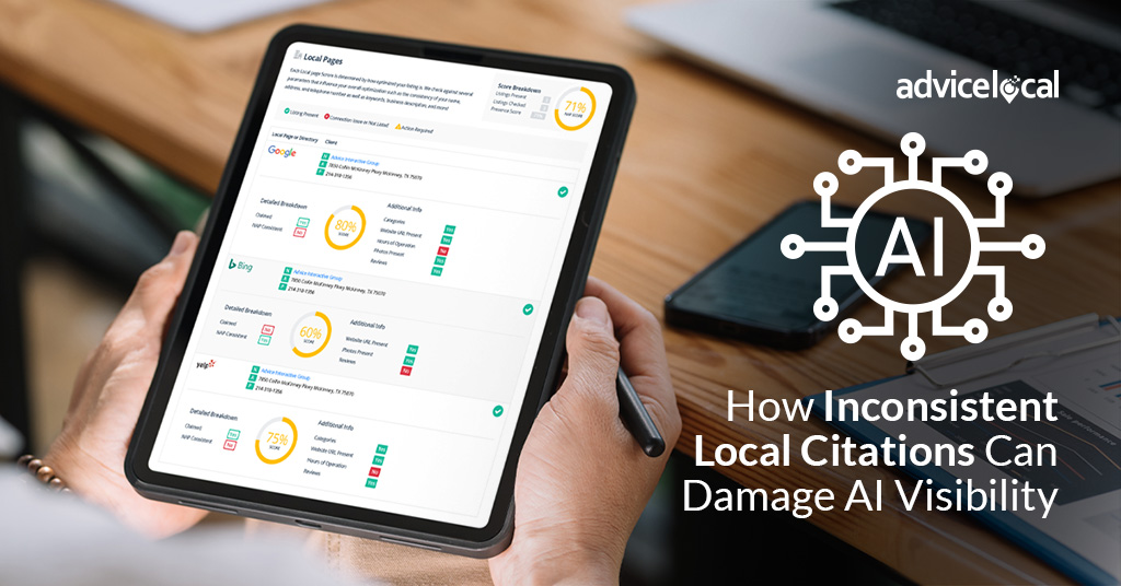 Advice_Local's tweet image. AI relies on consistent business data to deliver accurate results. When your clients’ citations are mismatched across directories, it sends mixed signals to search engines and AI platforms.

Read More: advicelocal.com/blog/how-incon…

#LocalSEO #BusinessListings #AI