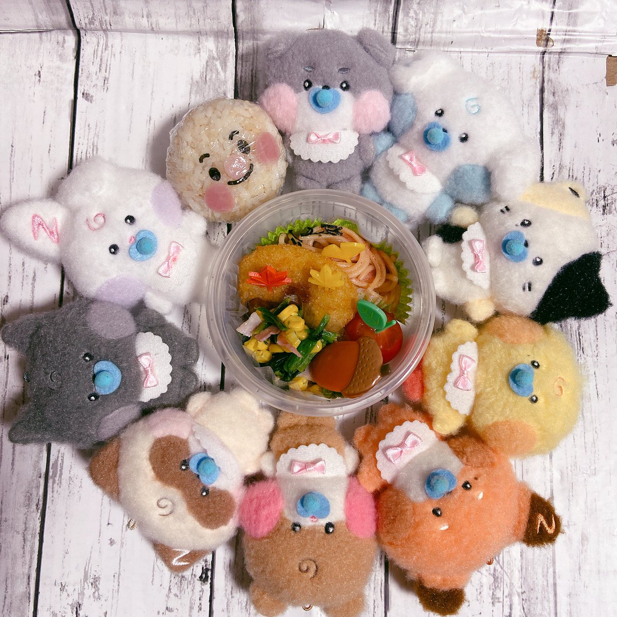 【購入不可】ちびうにさん専用商品② 楽天市場】小森樹脂 いしよわちゃん おにぎりケース2個セットおにぎり