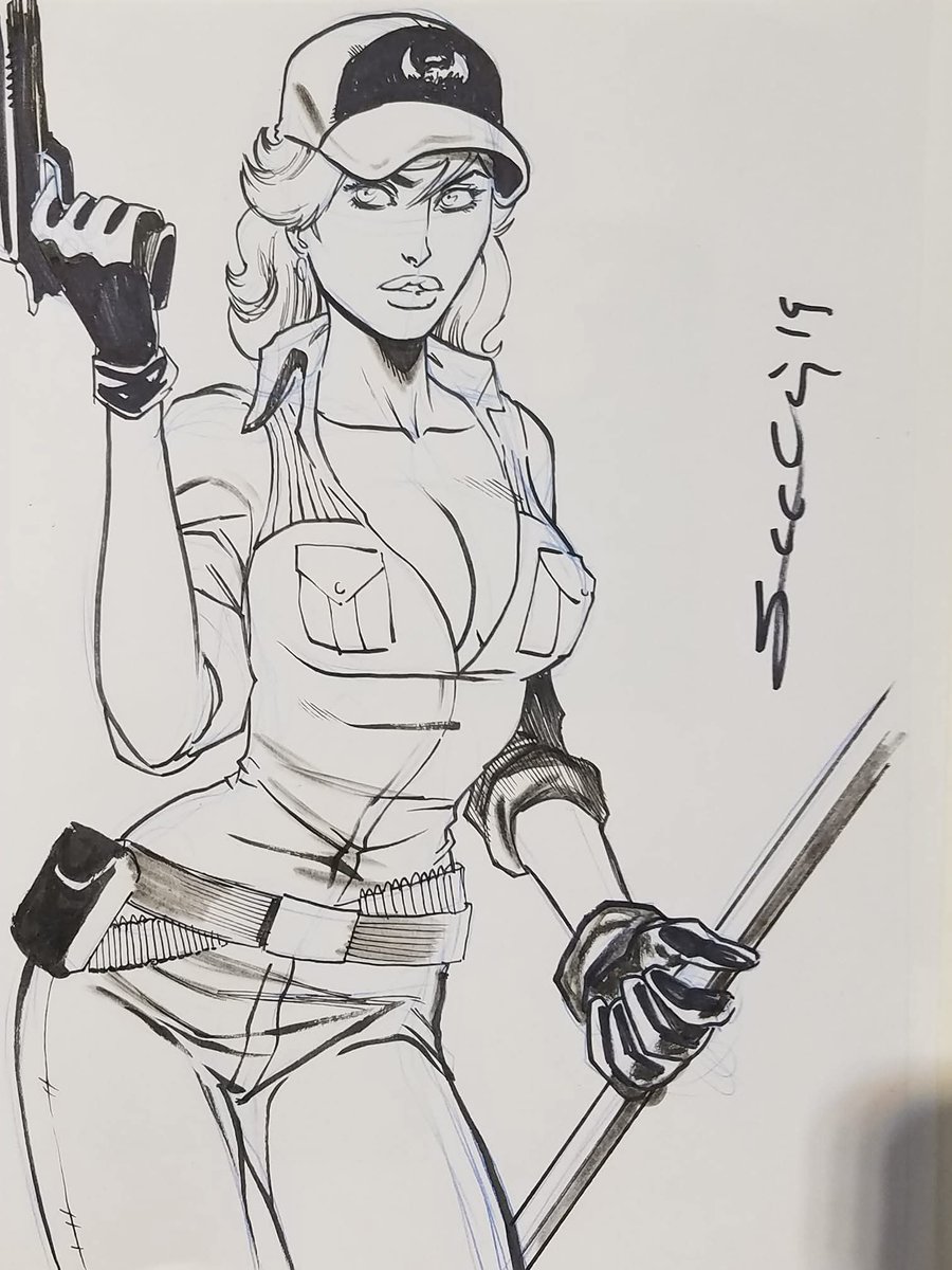 Lady Jaye by Tim Seeley. #Joevember #GIJoe #ComicArt