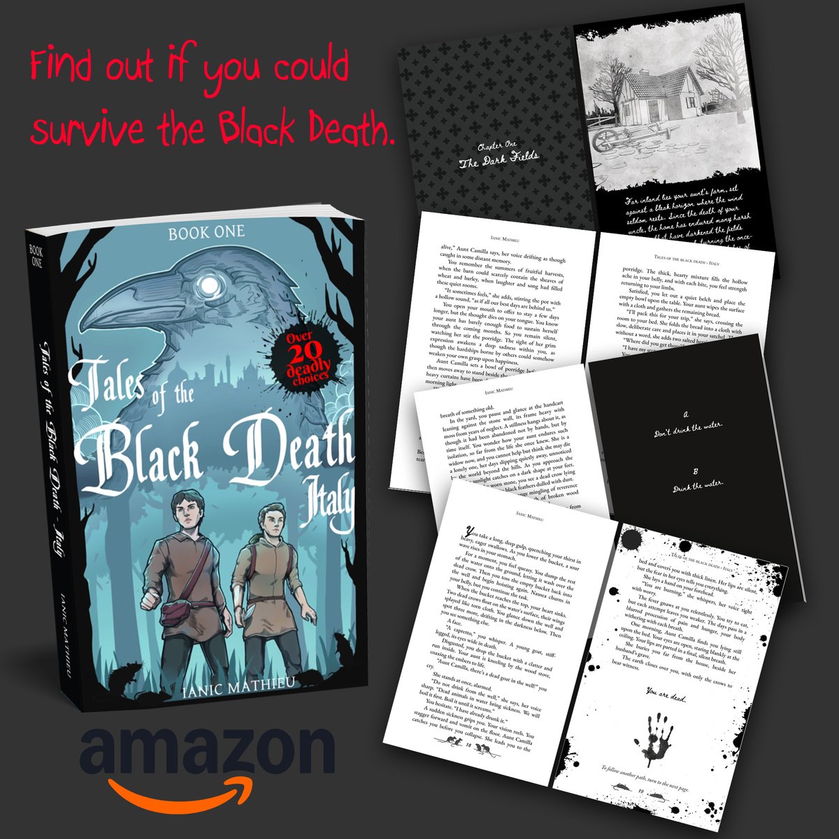 Thanks to all of you who grabbed the book at launch! For everyone else, it’s available on Amazon. :)

a.co/d/3HtHhYh