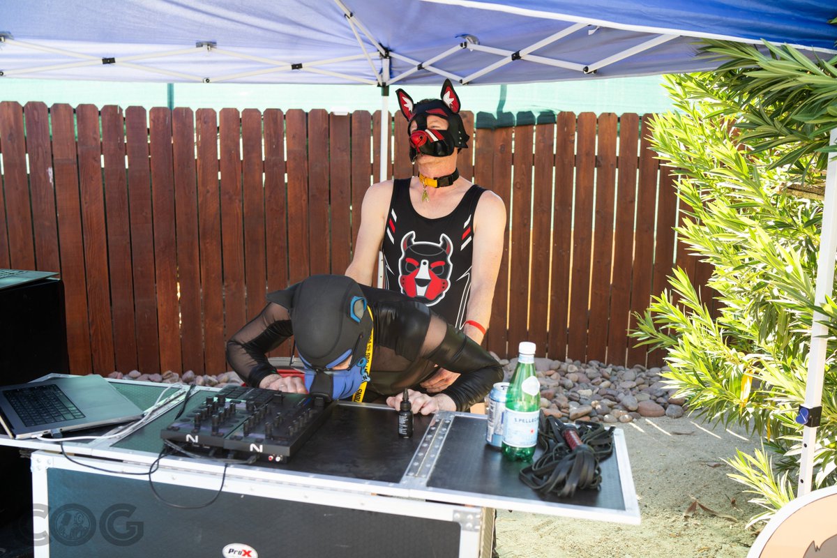 PupGalen's tweet photo. @GoGetEmSpanner told me to stop fucking with his DJ equipment, after I turned the volume down. My response? You want it louder, fuck me harder. ---it got really loud all of a sudden.
#pupplay #gaysex #gaydj #cogtober #gearhead #cellblock13 @MrSLeather https://t.co/RYrIjxl9tl