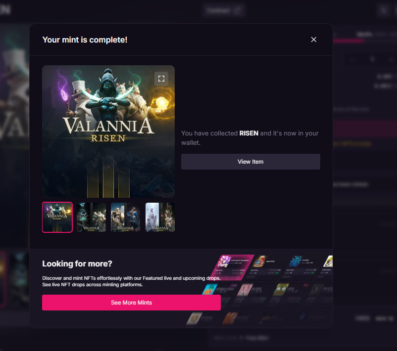 calopsitarj's tweet photo. @ValanniaGame @MagicEden done sr https://t.co/Xt8Mk9akhe