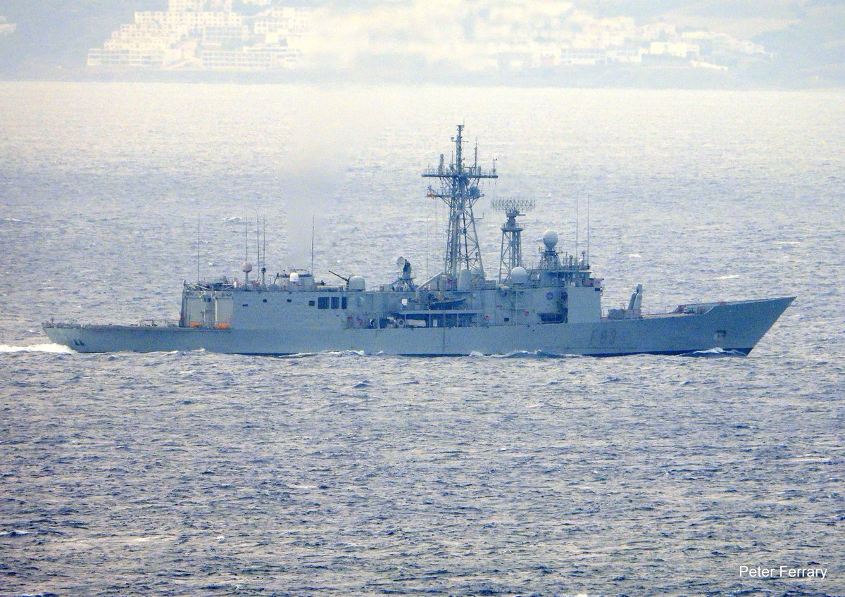 PeterFerrary's tweet image. Spanish Frigate
SPS Numancia F 83   🇪🇸
Strait of Gibraltar westbound Nov 4 2025