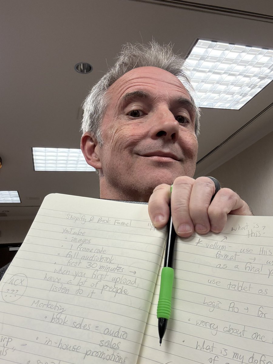 My most important conferencing tools: a pencil &amp; little black notebook. #AuthorNation #indieauthor #lasvegas