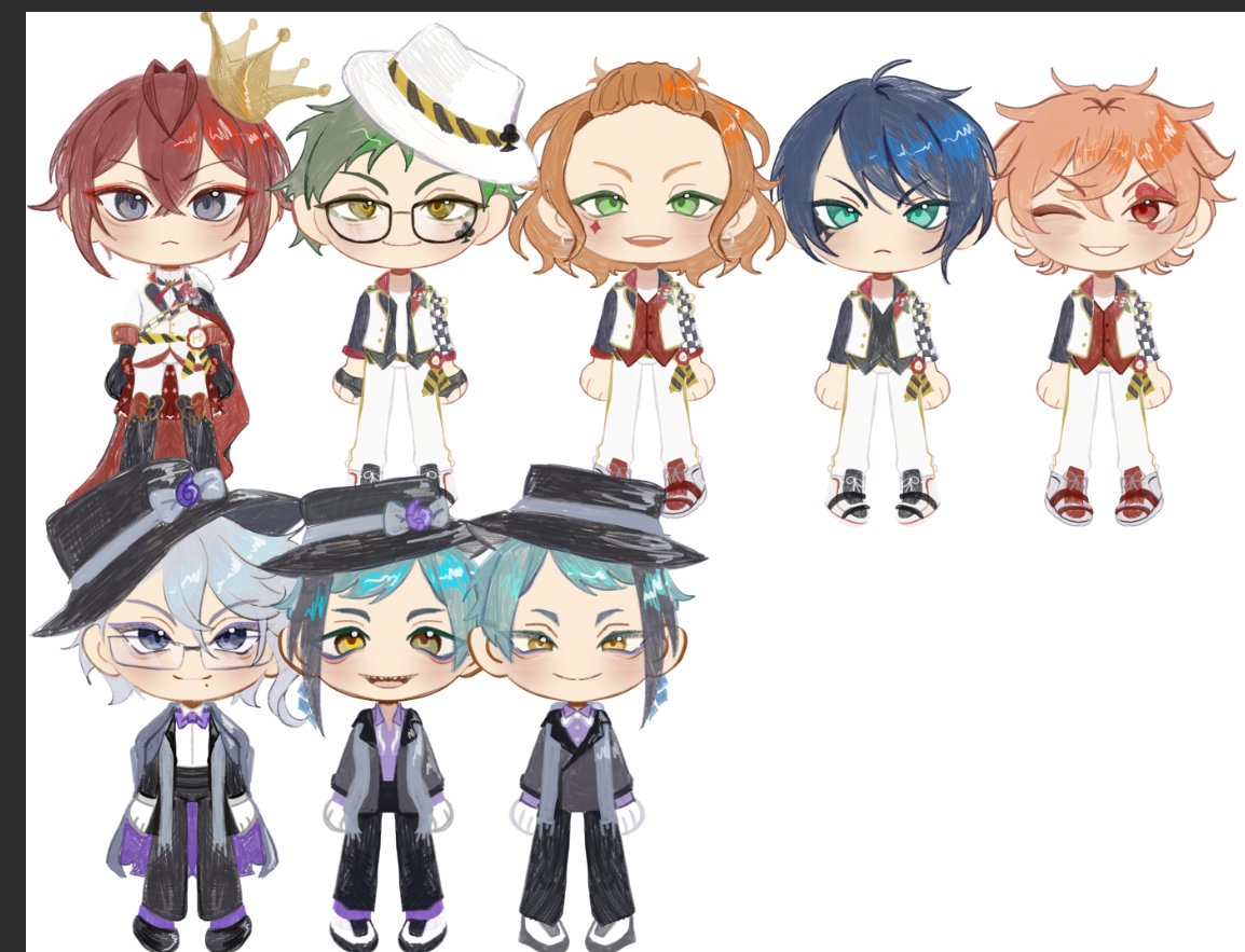 ALSO I'M WORKING ON NEW TWST KEYCHAINS !!!!