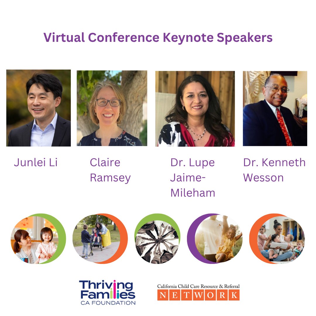 See you bright and early at 8:30am for the start of our virtual conference! Dr. Junlei Li will kick things off with an inspirational session that reminds us of the importance of our simple, ordinary interactions in building genuine relationships.

On Thursday morning, you'll hear