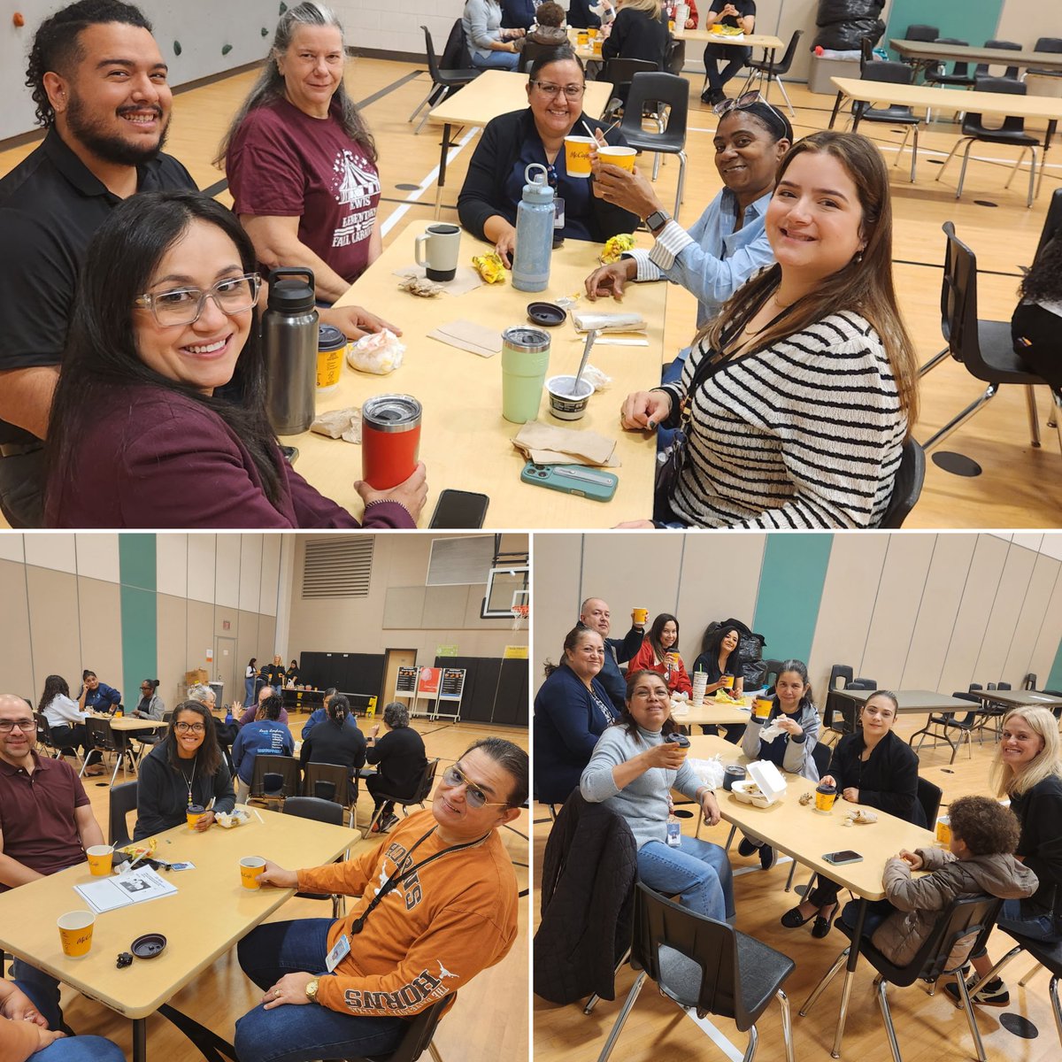 DLewisLonghorns's tweet photo. A big thank you to McDonald's on Veterans &amp; Antoine for providing breakfast to our hardworking staff 💙💙 @SpringISD @HilarionMartin1 https://t.co/ZixwfoeNEg