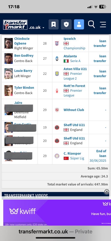 Our yank owners and Selles have managed to put together the clubs worst side in 30 years

Abject and spineless flatters this lot  

January can't come soon enough until then this is going to be harrowing 

#TwitterBlades
