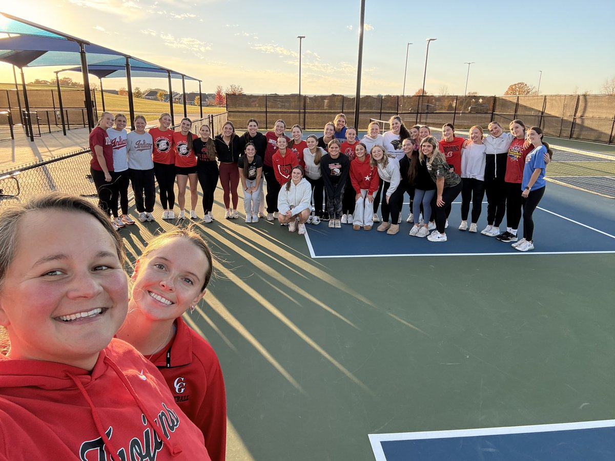 Annual pickleball tourney! Always a fun time …One photo has the champs in it, we will let yall decide who they were 😎
