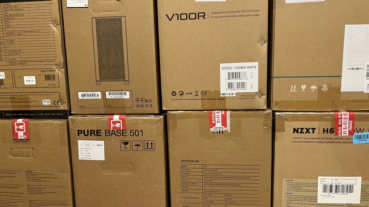 BuildGamingLab's tweet image. 10台出荷です👍
おはようございます‼️