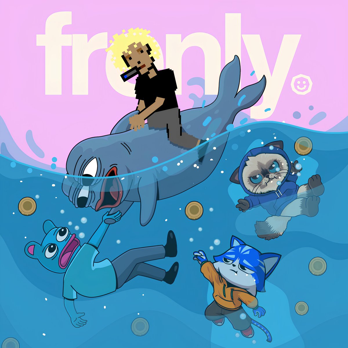 getfrenly's tweet image. It’s whale season on Base.
Frenly tech just surfaced - built to protect the eco, not prey on it.
@jessepollak your ocean’s officially under new management.

To every new project dropping on @base - come see us before you swim. 🐳💙 @buildonbase @baseapp