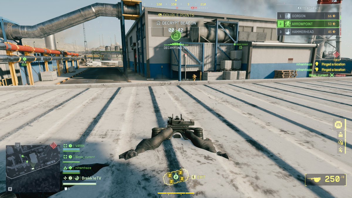 I don't think this was intended.
I parked a car inside a container in gauntlet. #Battlefield