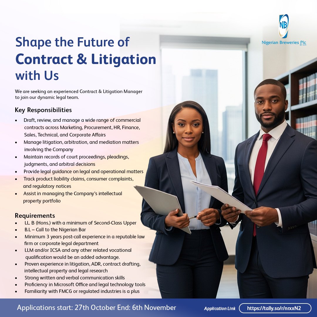 Nigerian Breweries tweet media