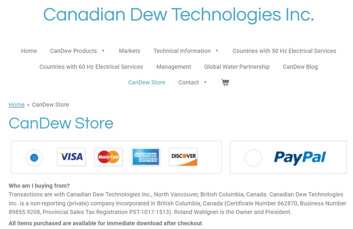 candewtec's tweet photo. Visit the CanDew Store for downloadable PDF publications about water-from-air technologies---https://t.co/bbVqxJ2tSj https://t.co/COcpsxccQI