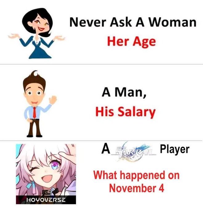 i haven’t played HSR in a year WHAT is going on 😭