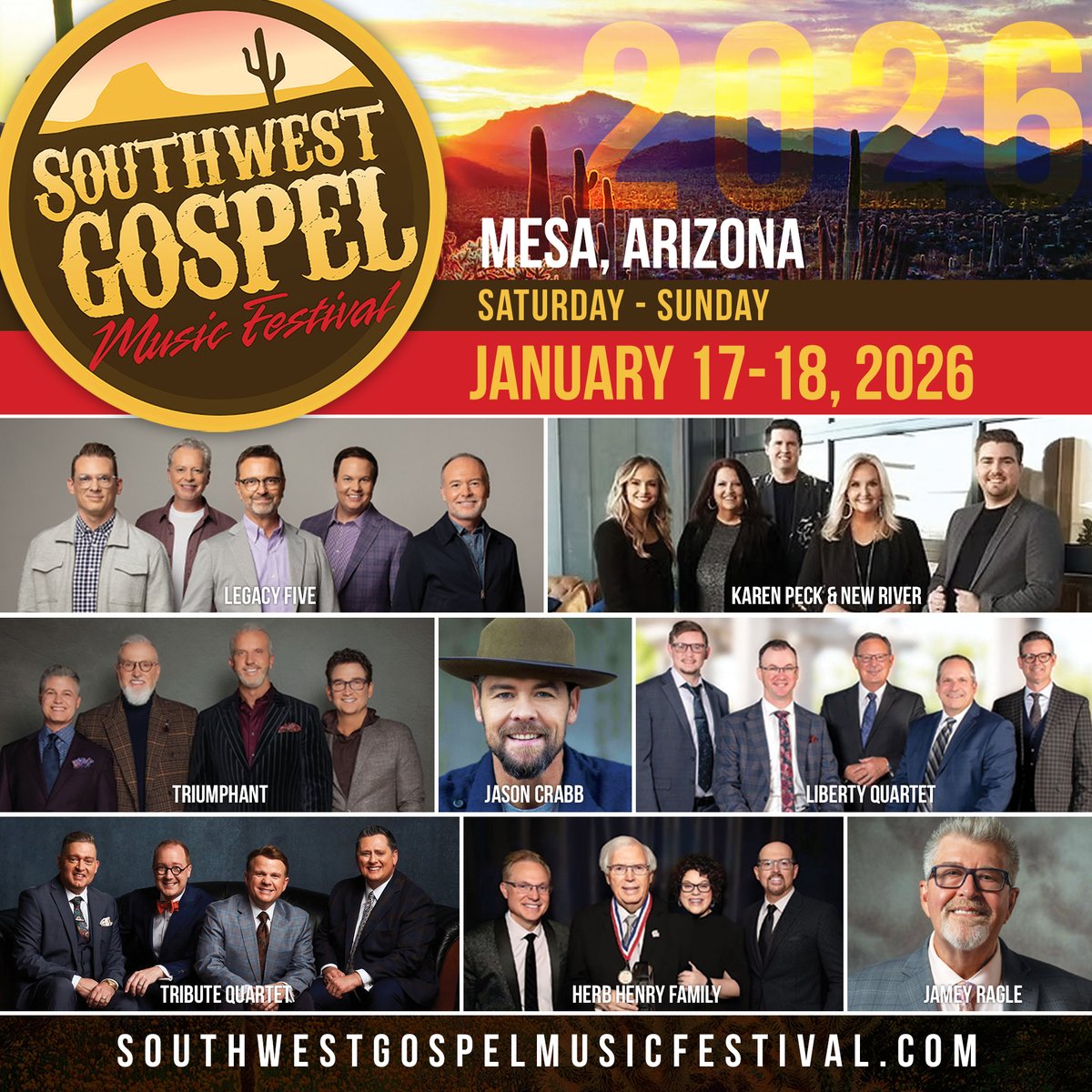 🌵 We hope you can join us for the Southwest Gospel Music Festival at the beautiful Ikeda Theater in Mesa, AZ. ✨NEW DATES!!✨ January 17-18, 2026.

More information and tickets can be found at imcconcerts.com/event/southwes…

See you there!

<a href="/IMCConcerts1/">IMC Concerts</a>