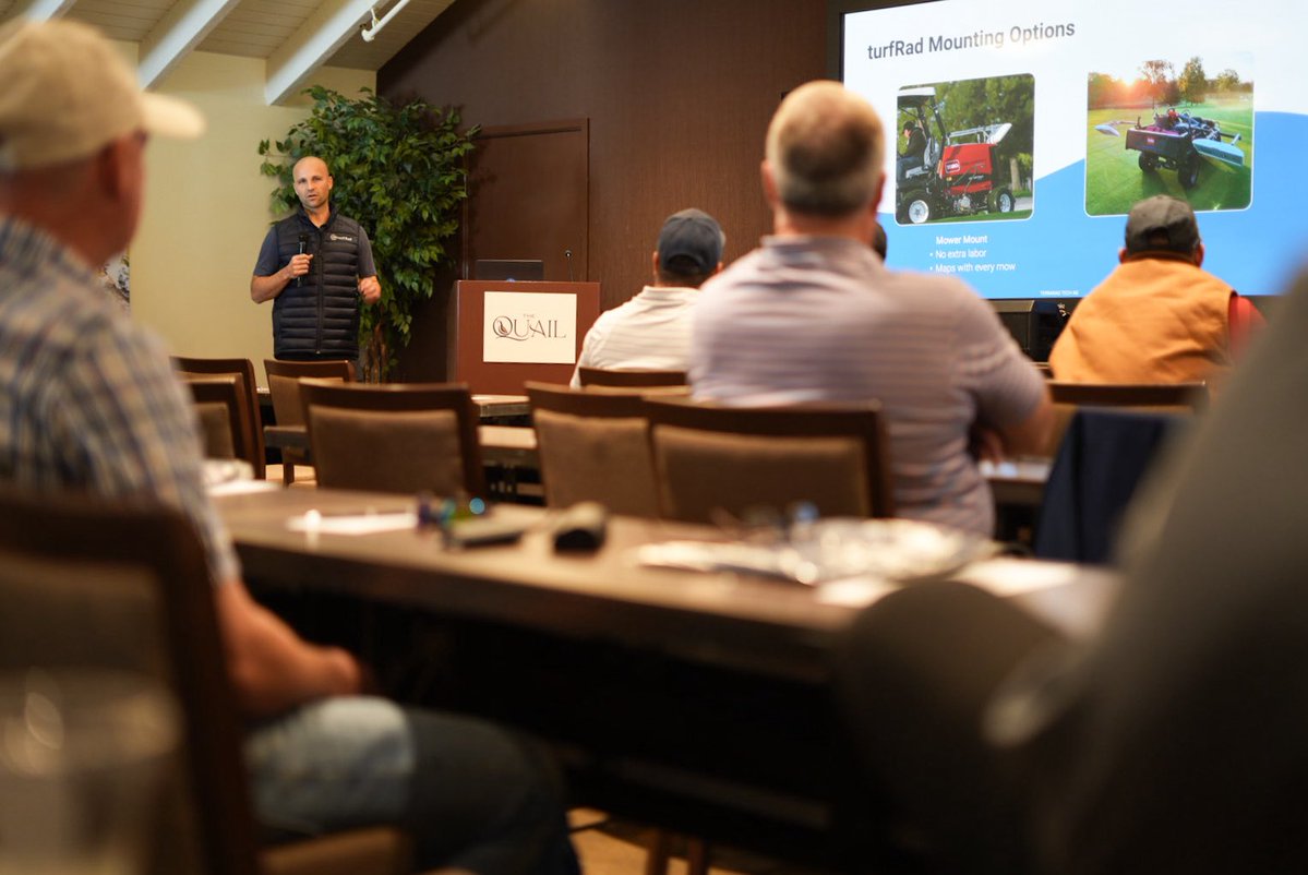 TurfStarWestern's tweet image. Day 1 of the 2025 NorCal Turfgrass Forum is under way 1️⃣

Thank you to everyone who’s come out and helped us get off to such a great start! 

@TerraRadTech | @SimplotCompany