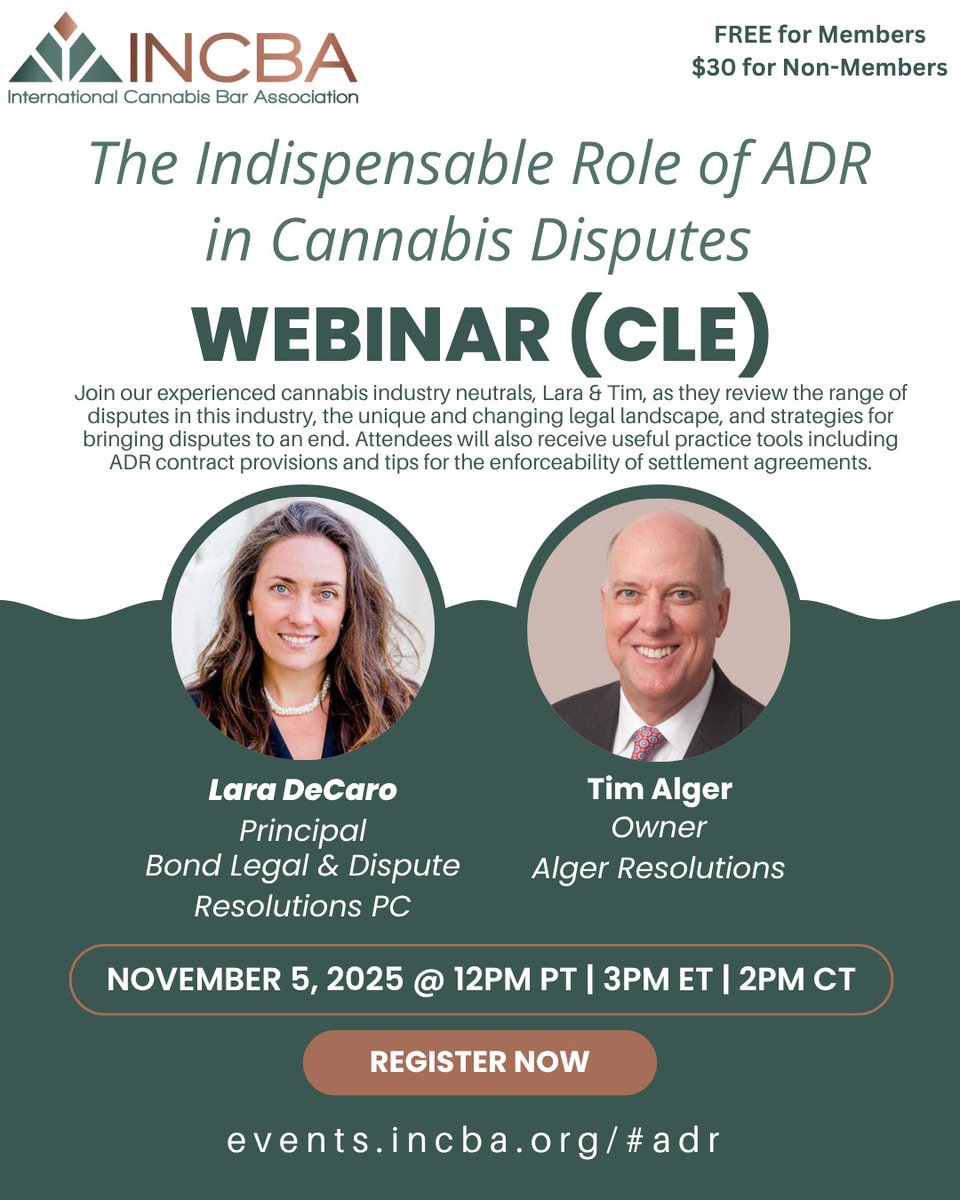 International Cannabis Bar Association tweet media