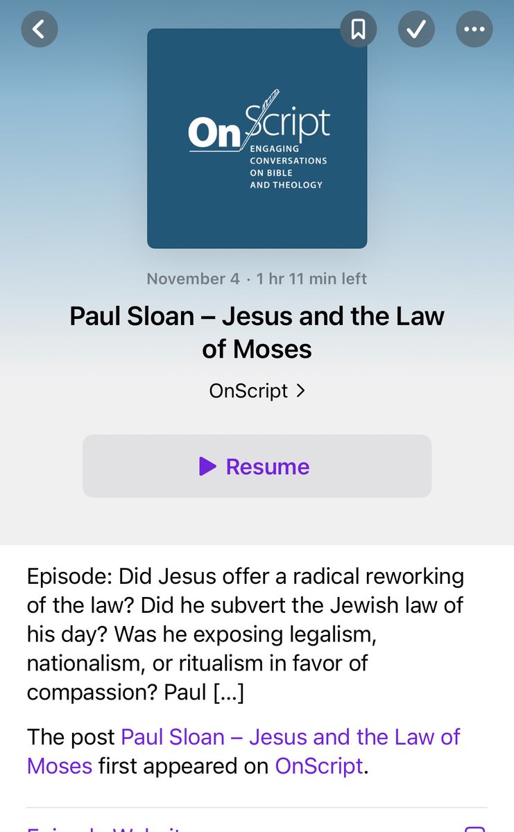paulthomasloan's tweet image. There’s a new podcast interview on my Jesus and the Law of Moses with @OnScriptPodcast, with @MatthewWBates and @jasonstaples. Good times.