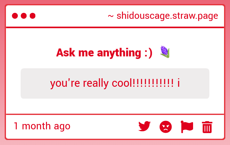 WAHH THANK YOU WHOEVER THIS WAS !!! im glad you think i do 💜 haert eomji