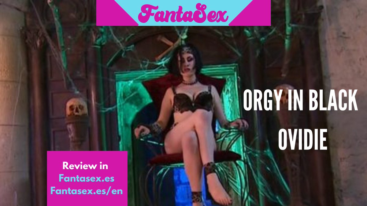 FantasexBlog's tweet photo. Tal y como dijimos, volvemos con una pelicula algo mas actual que las habituales. 
De una directora y teórica que nos encanta, Ovidie. 
¿Pero nos habrá gustado su Orgy In Black de 2002? 
Lee y comenta, anda. #vintage #goldenX #erotic #Ovidie
https://t.co/7Dy62k4tgt https://t.co/r5GKod1j3S