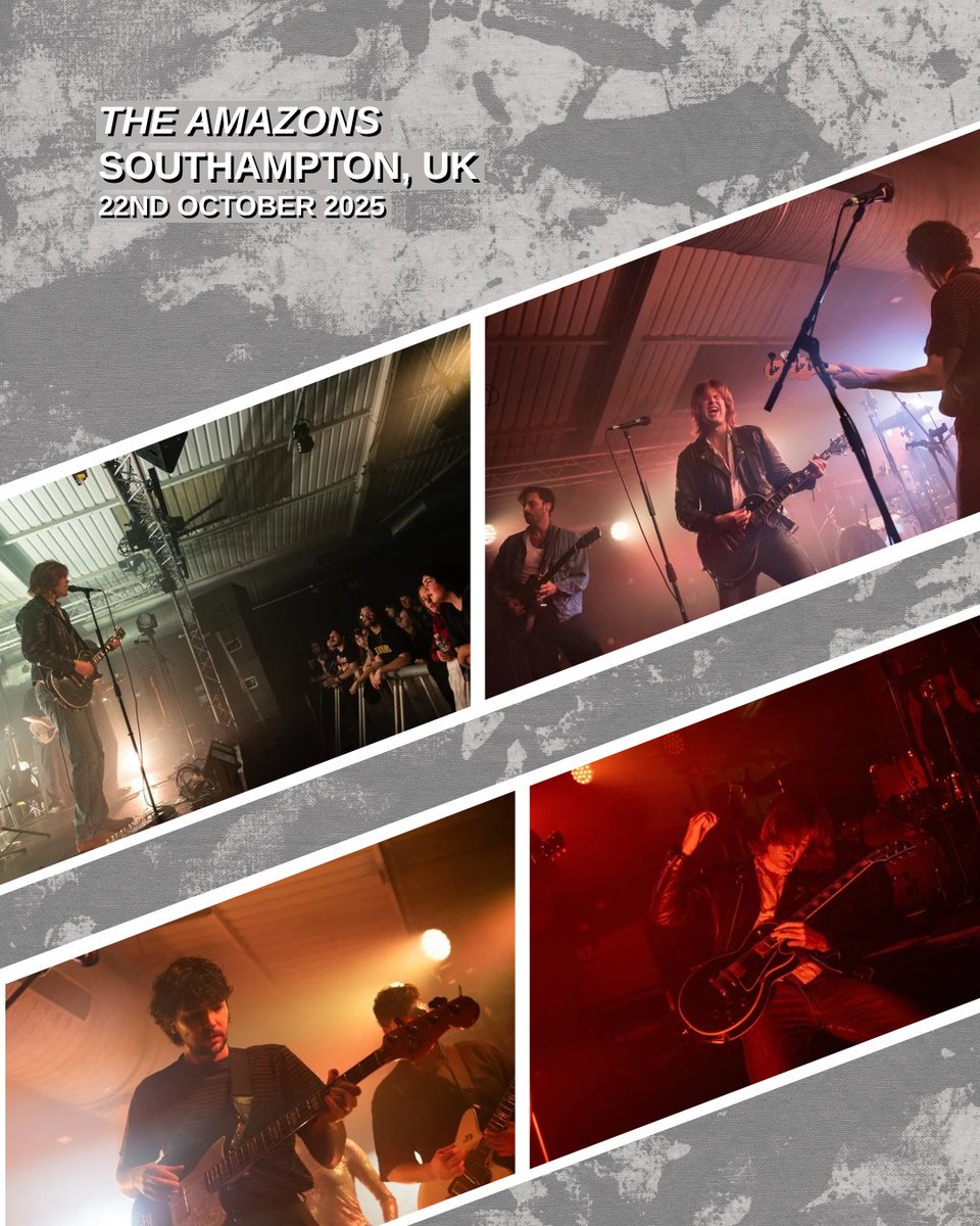 GALLERY: <a href="/TheAmazons/">The Amazons</a> with support from Overpass at Engine Rooms in Southampton, UK on October 22nd, 2025.

📸: Phoebe Reeks <a href="/pheebsi/">Phoebe Reeks Photography</a> 

squareonemagazine.co.uk/galleries/the-…