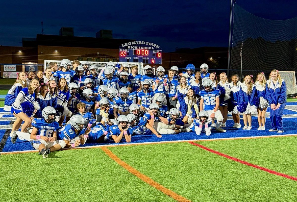 Great job this season by our JV players and coaches! 7-2 overall record and JV county champs.  Future is bright, Go Raiders! #RET