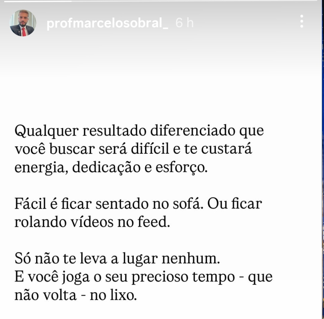 habeasleep's tweet image. entro no instagram e o primeiro stories que vejo é esse do prof marcelo kkkkkk eu automaticamente fechando o Instagram
