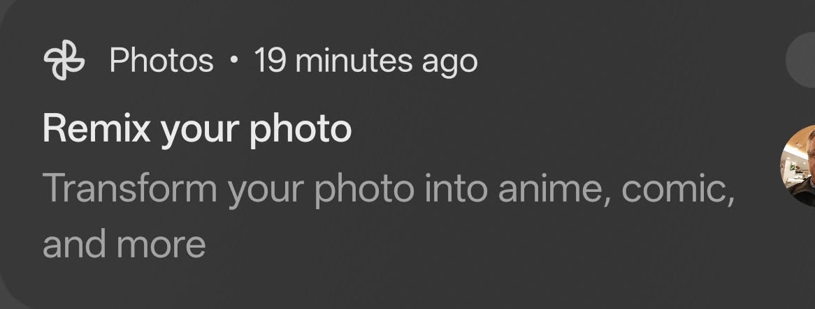 GPhotos thinks I want things I've seen before to now looks like Anime.  No.  I'm loving the move to <a href="/immichapp/">Immich</a>.  (Note to Immich...If you do anime nonsense, let me opt out.)