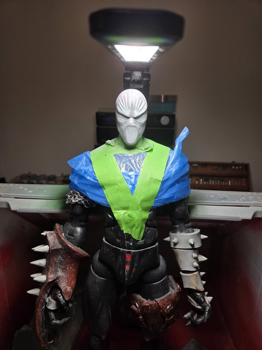 IronsideCollec1's tweet image. Finally got all his volumes correct. Satisfied with this update. Gonna be repainting in no time  🤞😅👍
#Hellspawn #Spawn #McFarlaneSpawnrebooted