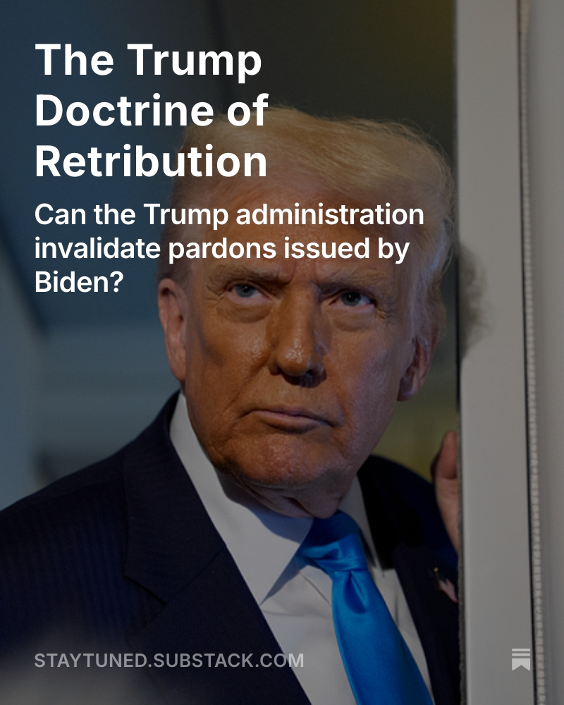 “Trump’s…retribution campaign cannot be complete unless he removes all obstacles." - <a href="/PreetBharara/">Preet Bharara</a> reacts to DOJ review of Pres. Biden’s use of autopen for pardons. Listen to a new episode of the <a href="/cafedotcom/">CAFE</a> Insider podcast with <a href="/JoyceWhiteVance/">Joyce Alene</a>: cafe.visitlink.me/4-ngza
